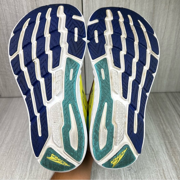 Altra Torin 7 Yellow Teal Comfort Athletic Shoe Running Sneaker Women’s Size 7 - Picture 8 of 10